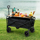 Carrinho Multiuso Para Camping Até 100kg Dobrável Camping Pesca Compras