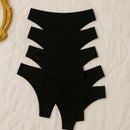 Kit 5 Calcinhas Sem Costura Tanga Corte Laser